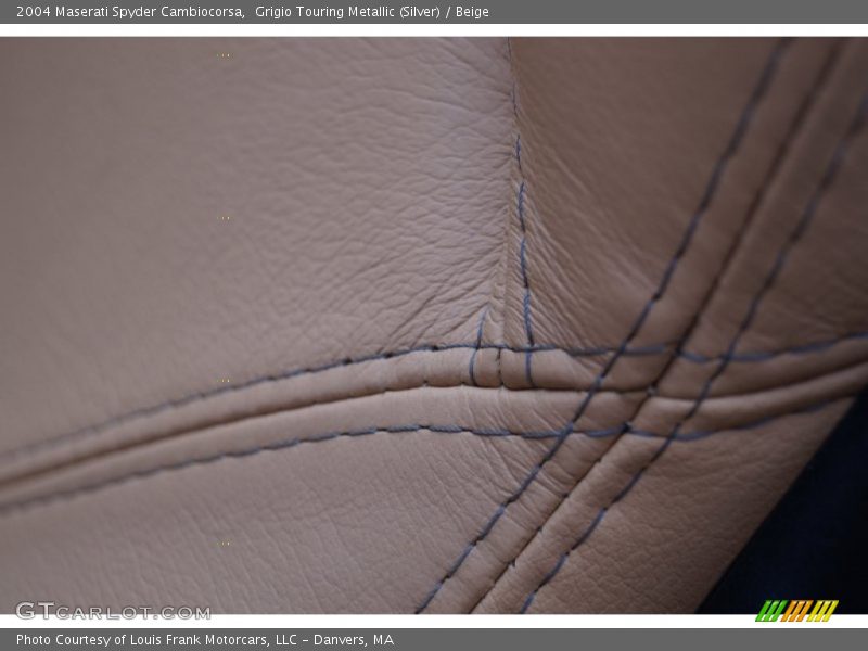 Grigio Touring Metallic (Silver) / Beige 2004 Maserati Spyder Cambiocorsa