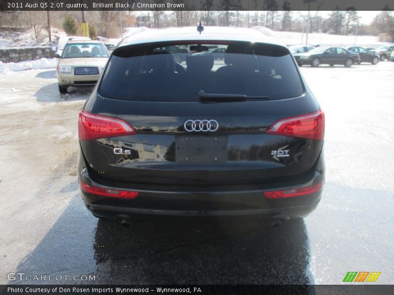 Brilliant Black / Cinnamon Brown 2011 Audi Q5 2.0T quattro