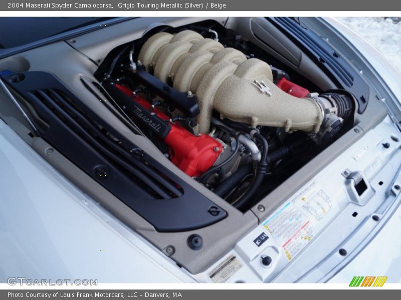 Grigio Touring Metallic (Silver) / Beige 2004 Maserati Spyder Cambiocorsa