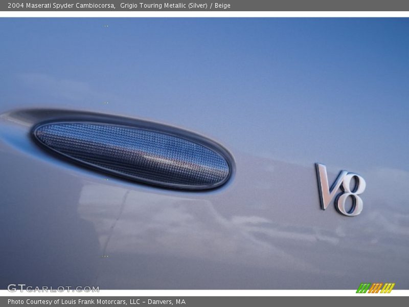 Grigio Touring Metallic (Silver) / Beige 2004 Maserati Spyder Cambiocorsa