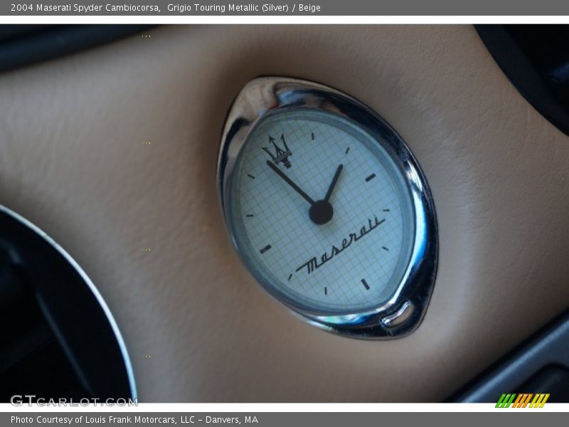 Grigio Touring Metallic (Silver) / Beige 2004 Maserati Spyder Cambiocorsa