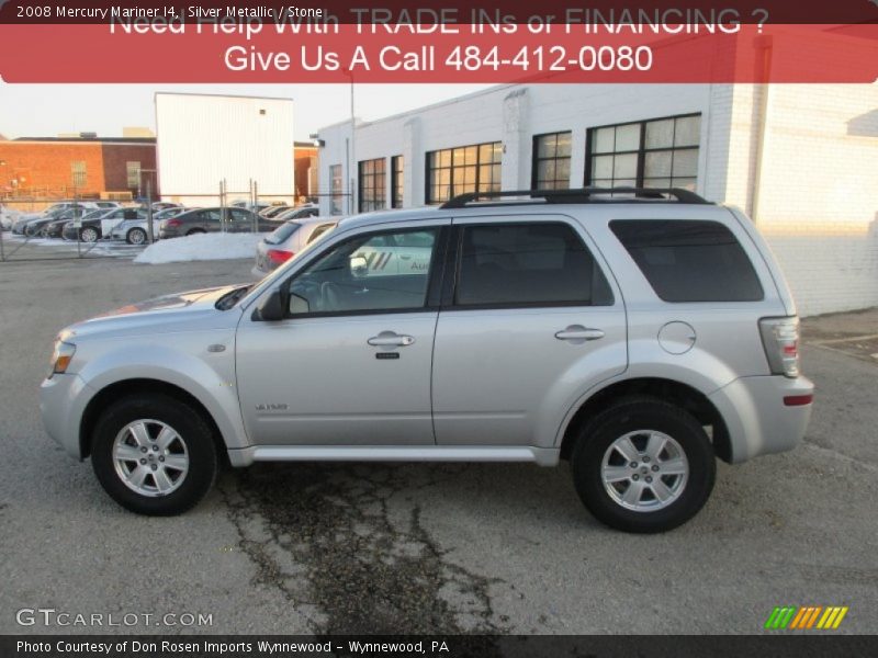 Silver Metallic / Stone 2008 Mercury Mariner I4