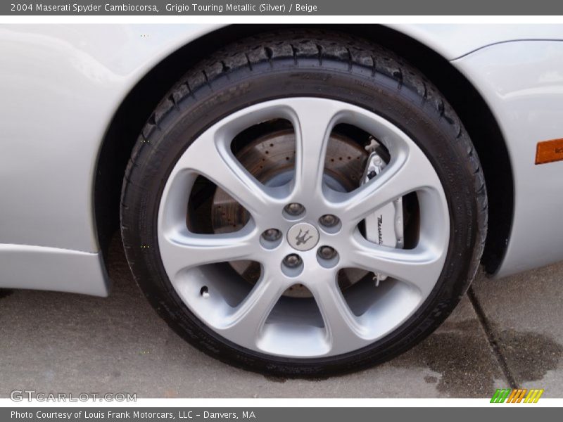 Grigio Touring Metallic (Silver) / Beige 2004 Maserati Spyder Cambiocorsa