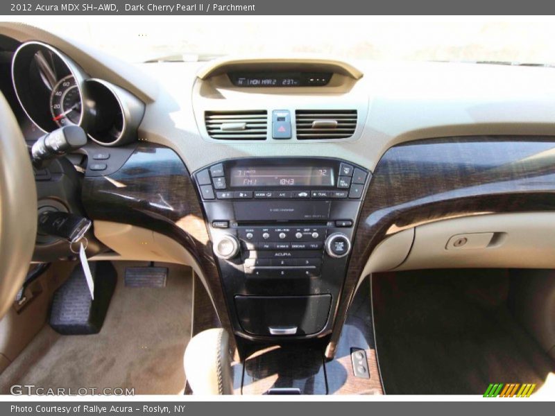 Dark Cherry Pearl II / Parchment 2012 Acura MDX SH-AWD