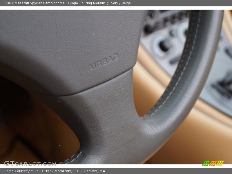 Grigio Touring Metallic (Silver) / Beige 2004 Maserati Spyder Cambiocorsa