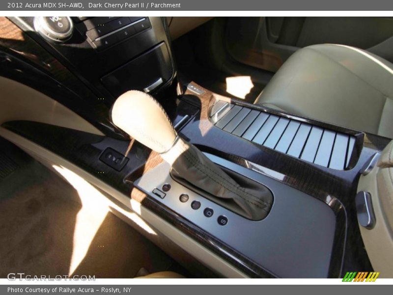 Dark Cherry Pearl II / Parchment 2012 Acura MDX SH-AWD