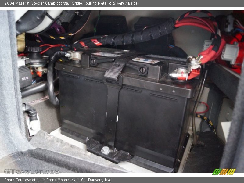 Grigio Touring Metallic (Silver) / Beige 2004 Maserati Spyder Cambiocorsa