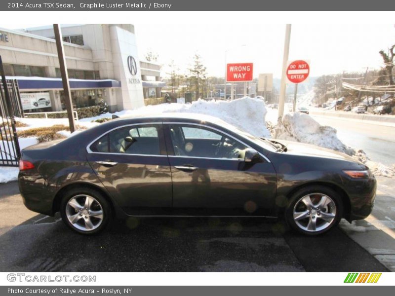 Graphite Luster Metallic / Ebony 2014 Acura TSX Sedan