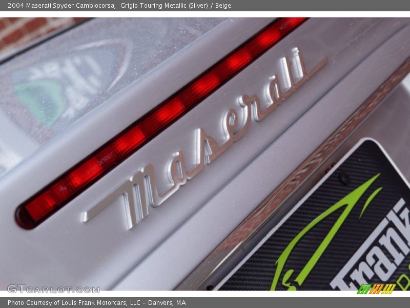 Grigio Touring Metallic (Silver) / Beige 2004 Maserati Spyder Cambiocorsa
