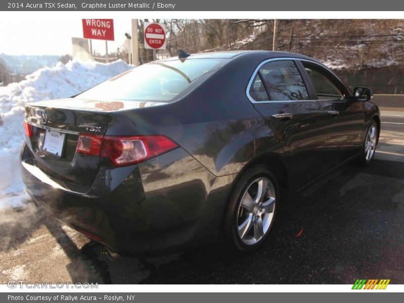 Graphite Luster Metallic / Ebony 2014 Acura TSX Sedan