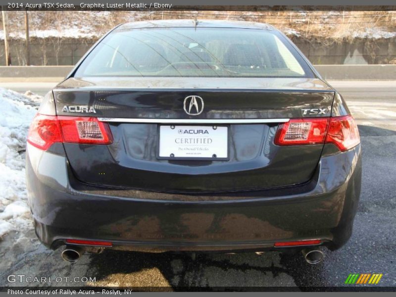 Graphite Luster Metallic / Ebony 2014 Acura TSX Sedan
