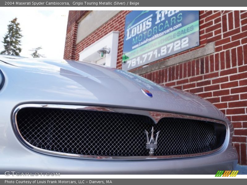 Grigio Touring Metallic (Silver) / Beige 2004 Maserati Spyder Cambiocorsa