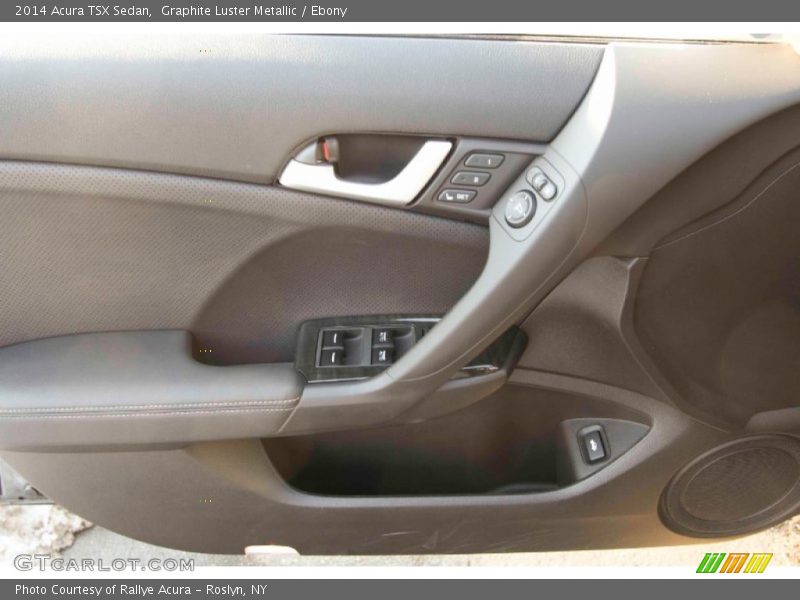 Graphite Luster Metallic / Ebony 2014 Acura TSX Sedan