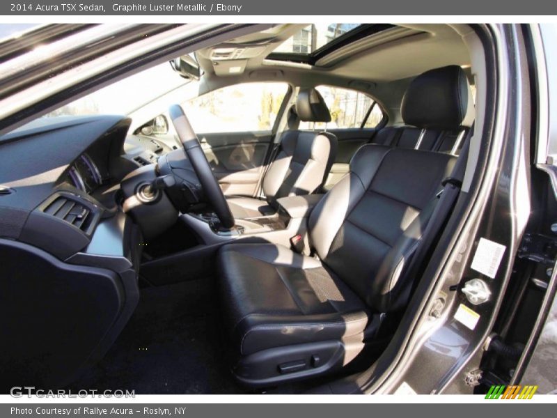 Graphite Luster Metallic / Ebony 2014 Acura TSX Sedan