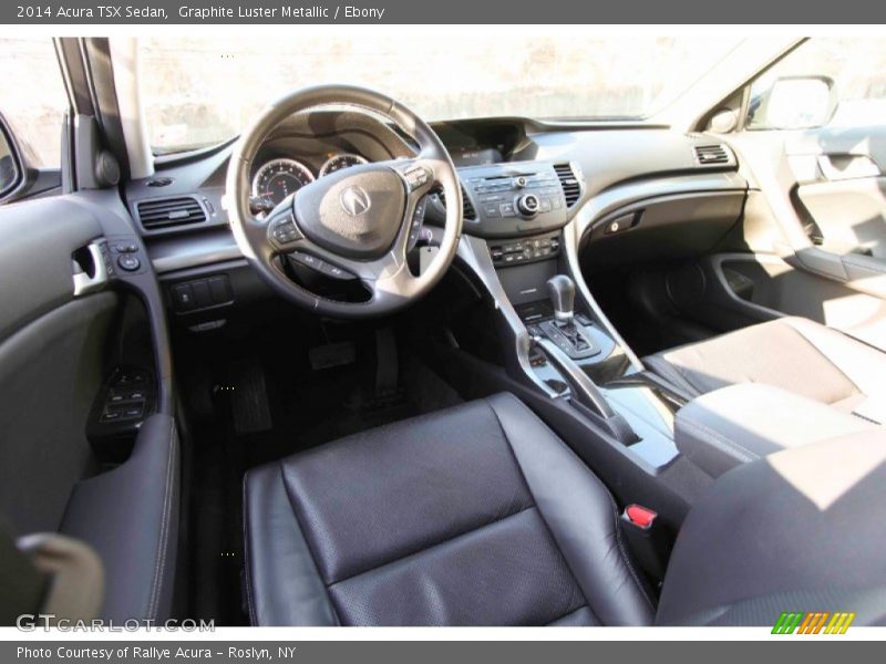 Graphite Luster Metallic / Ebony 2014 Acura TSX Sedan