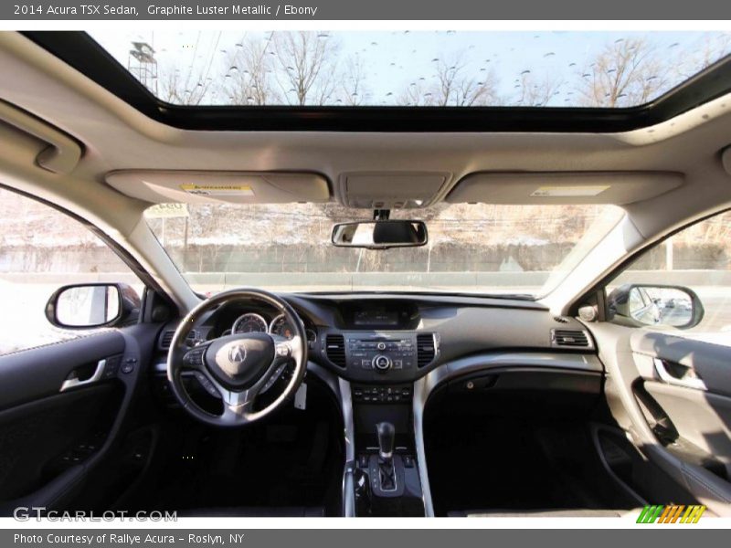 Graphite Luster Metallic / Ebony 2014 Acura TSX Sedan
