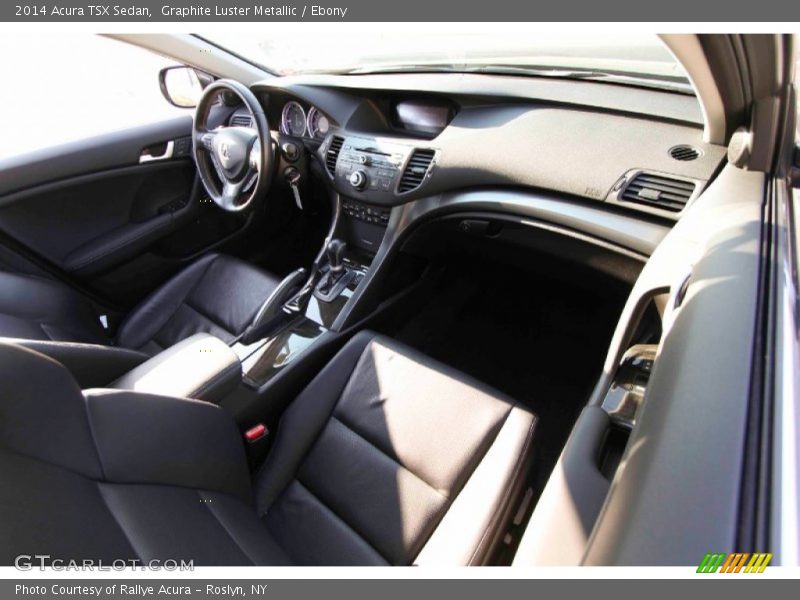 Graphite Luster Metallic / Ebony 2014 Acura TSX Sedan
