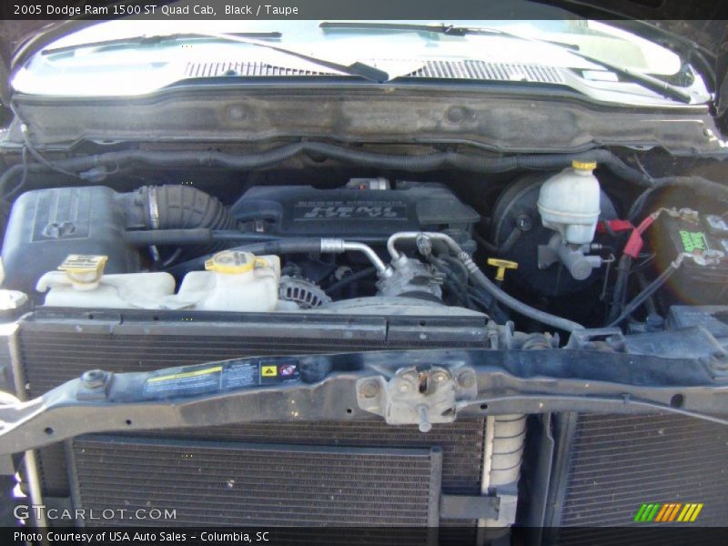 Black / Taupe 2005 Dodge Ram 1500 ST Quad Cab