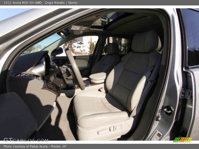 Grigio Metallic / Ebony 2012 Acura MDX SH-AWD