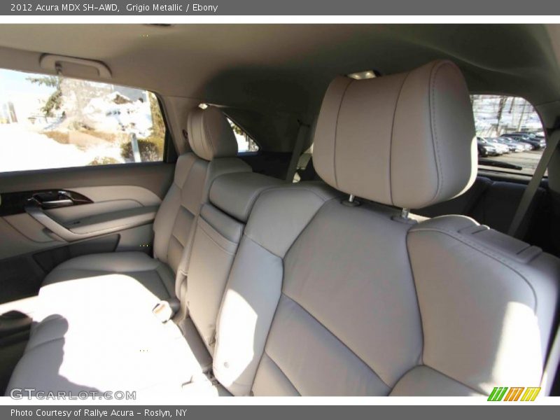 Grigio Metallic / Ebony 2012 Acura MDX SH-AWD