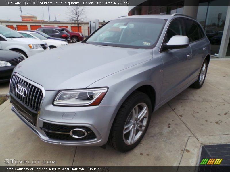 Florett Silver Metallic / Black 2015 Audi Q5 3.0 TFSI Premium Plus quattro