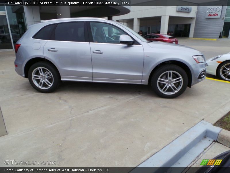 Florett Silver Metallic / Black 2015 Audi Q5 3.0 TFSI Premium Plus quattro