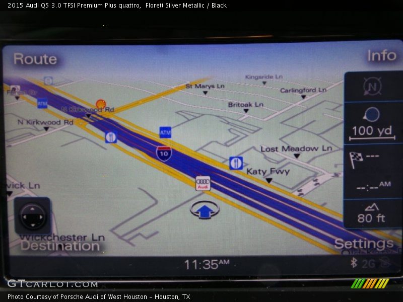 Navigation of 2015 Q5 3.0 TFSI Premium Plus quattro