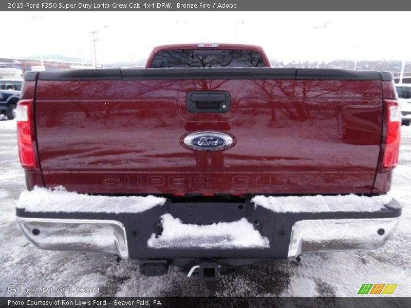 Bronze Fire / Adobe 2015 Ford F350 Super Duty Lariat Crew Cab 4x4 DRW