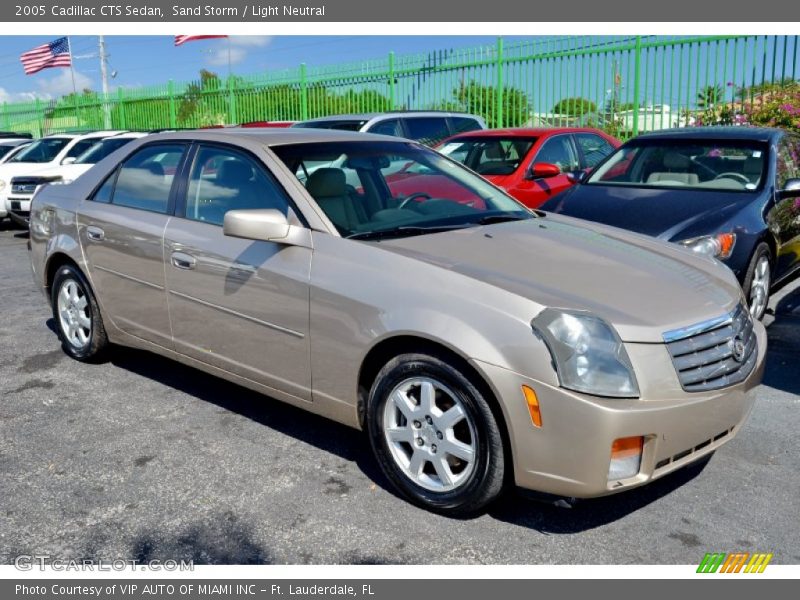 Front 3/4 View of 2005 CTS Sedan