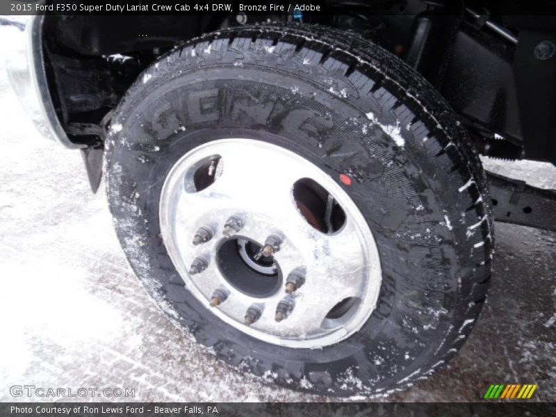 Bronze Fire / Adobe 2015 Ford F350 Super Duty Lariat Crew Cab 4x4 DRW