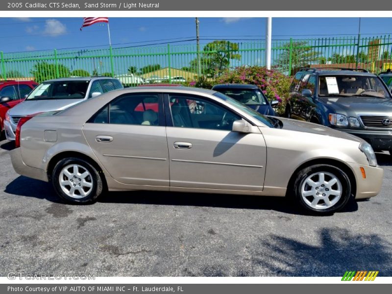 Sand Storm / Light Neutral 2005 Cadillac CTS Sedan