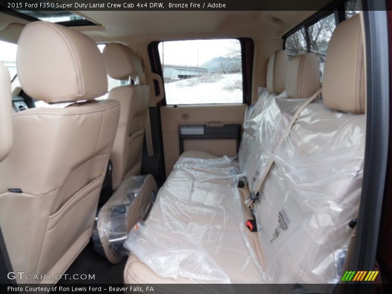 Bronze Fire / Adobe 2015 Ford F350 Super Duty Lariat Crew Cab 4x4 DRW