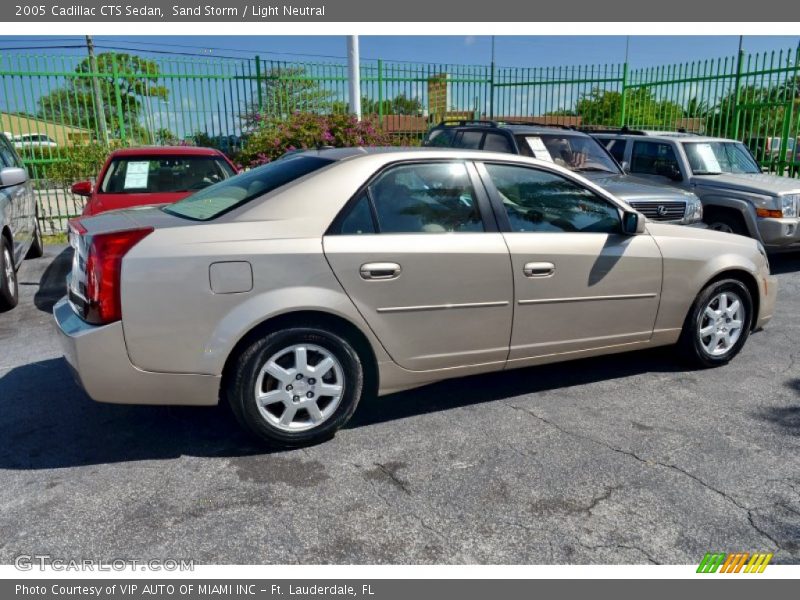 Sand Storm / Light Neutral 2005 Cadillac CTS Sedan