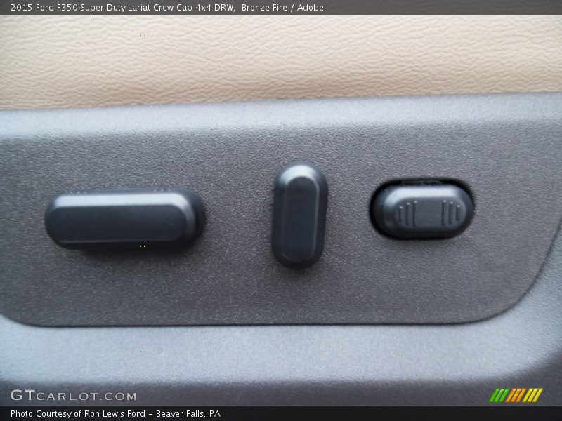 Bronze Fire / Adobe 2015 Ford F350 Super Duty Lariat Crew Cab 4x4 DRW