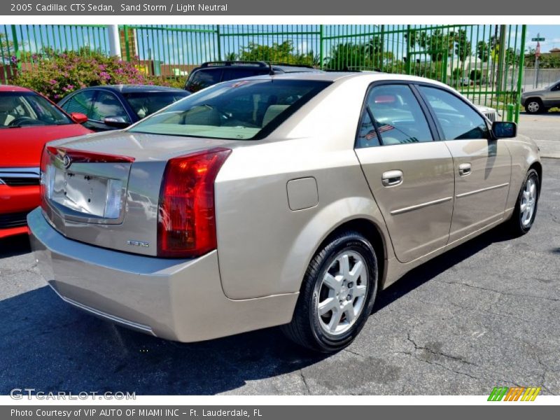 Sand Storm / Light Neutral 2005 Cadillac CTS Sedan