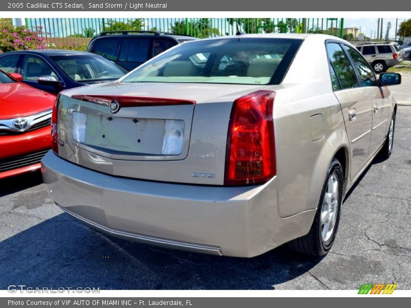 Sand Storm / Light Neutral 2005 Cadillac CTS Sedan