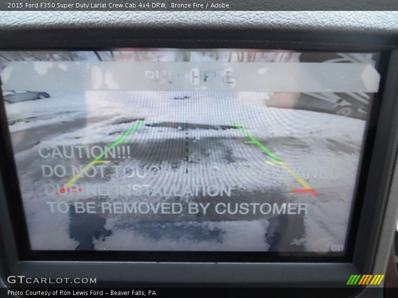 Bronze Fire / Adobe 2015 Ford F350 Super Duty Lariat Crew Cab 4x4 DRW