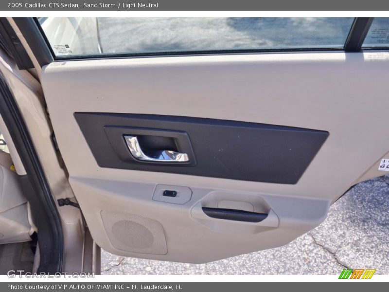 Sand Storm / Light Neutral 2005 Cadillac CTS Sedan