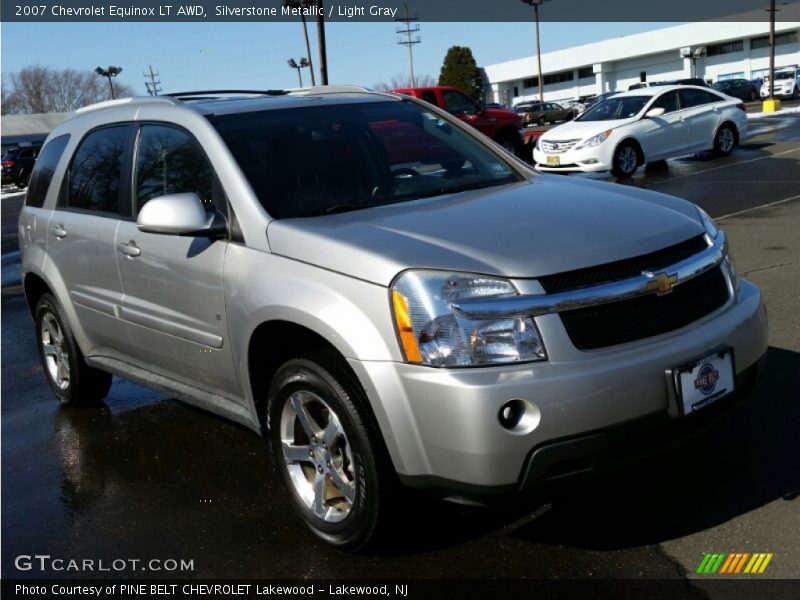 Silverstone Metallic / Light Gray 2007 Chevrolet Equinox LT AWD