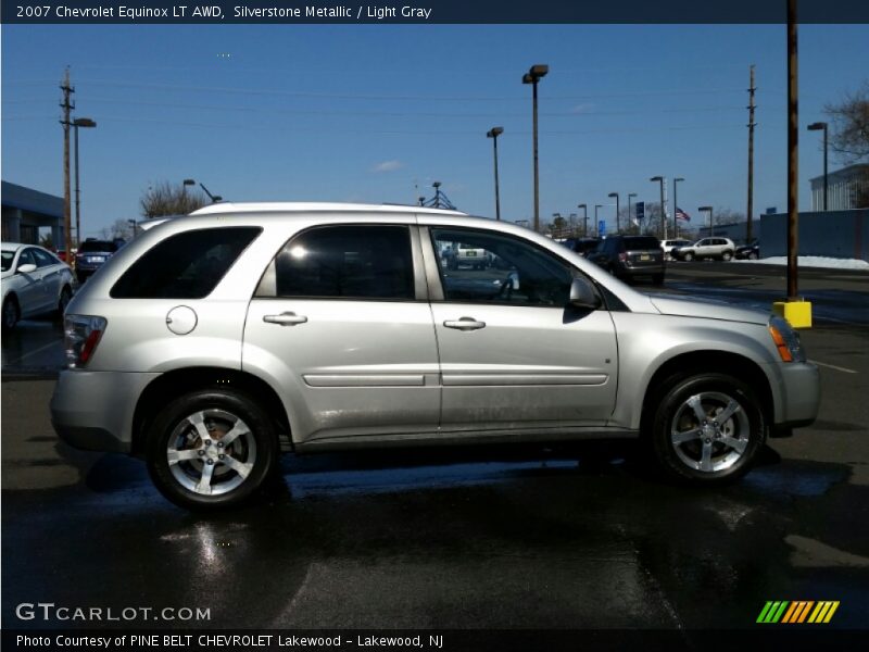 Silverstone Metallic / Light Gray 2007 Chevrolet Equinox LT AWD