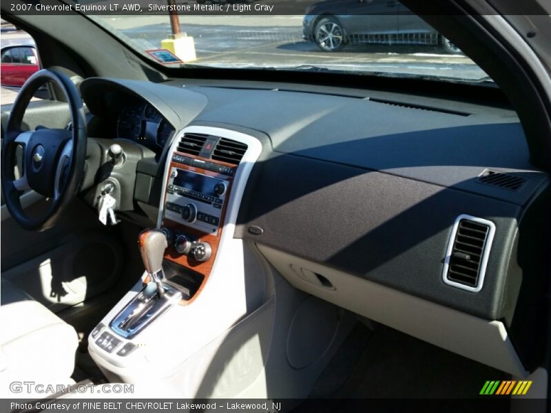 Silverstone Metallic / Light Gray 2007 Chevrolet Equinox LT AWD