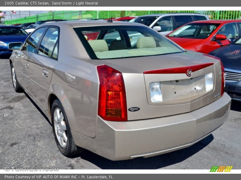 Sand Storm / Light Neutral 2005 Cadillac CTS Sedan