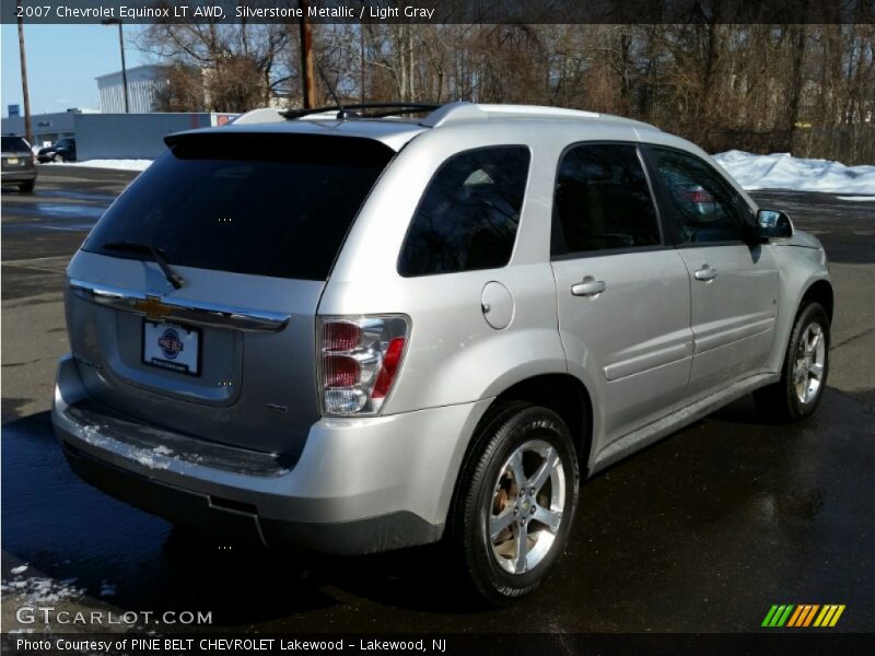 Silverstone Metallic / Light Gray 2007 Chevrolet Equinox LT AWD