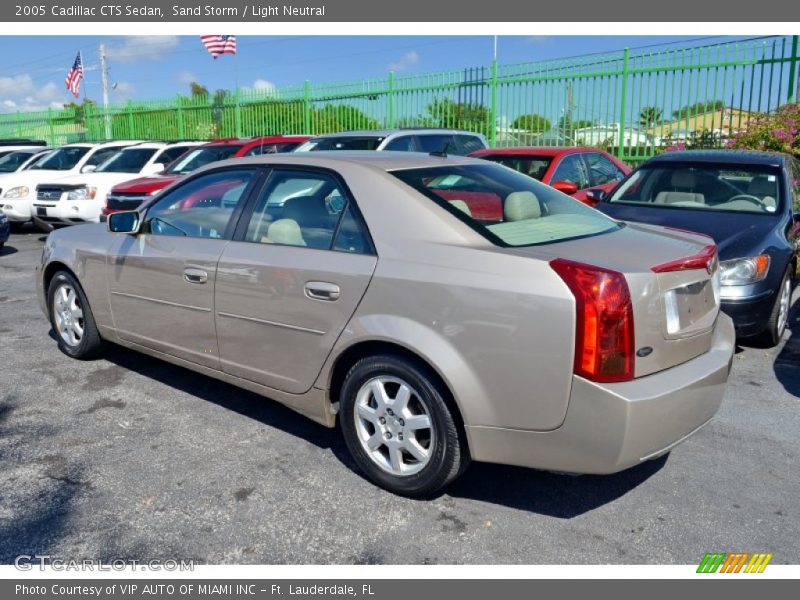 Sand Storm / Light Neutral 2005 Cadillac CTS Sedan