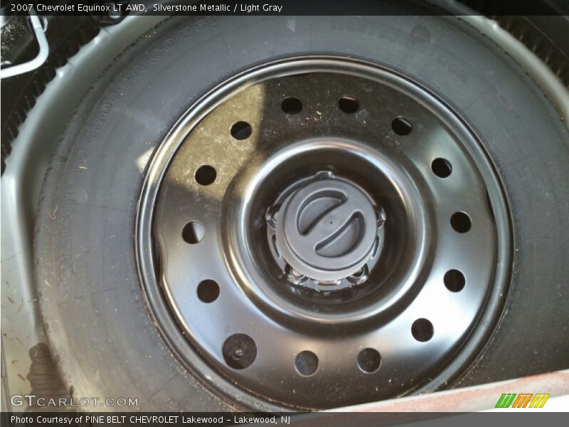 Silverstone Metallic / Light Gray 2007 Chevrolet Equinox LT AWD