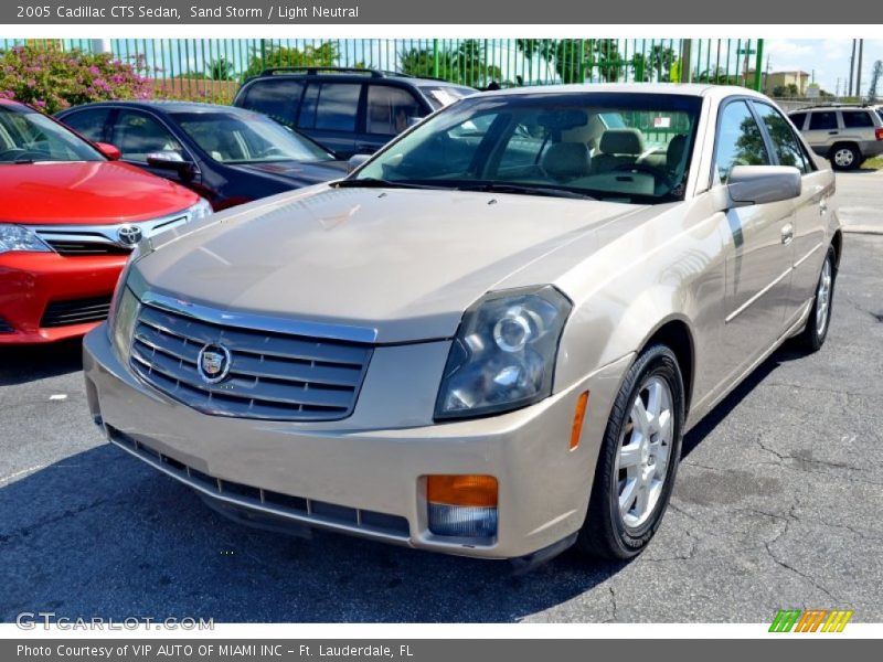Sand Storm / Light Neutral 2005 Cadillac CTS Sedan