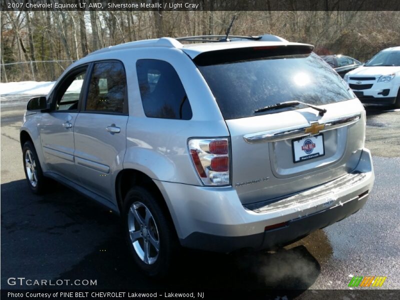 Silverstone Metallic / Light Gray 2007 Chevrolet Equinox LT AWD