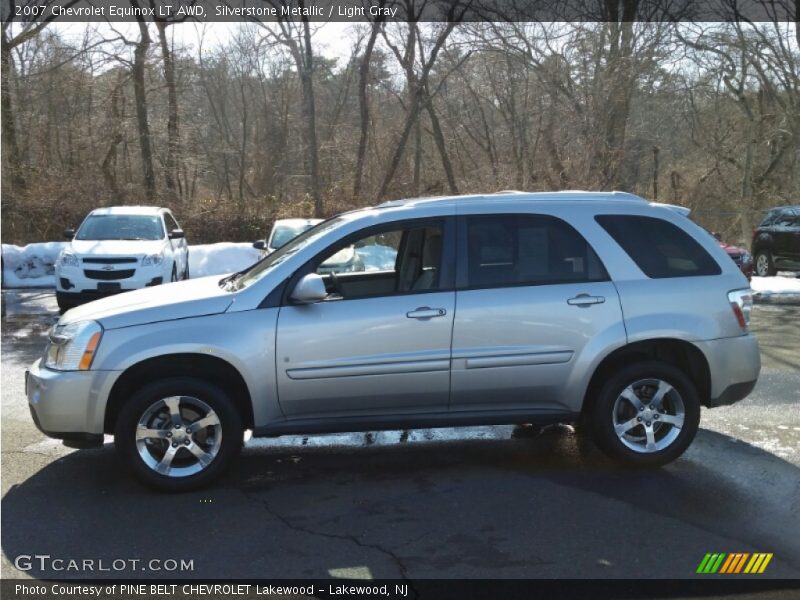 Silverstone Metallic / Light Gray 2007 Chevrolet Equinox LT AWD