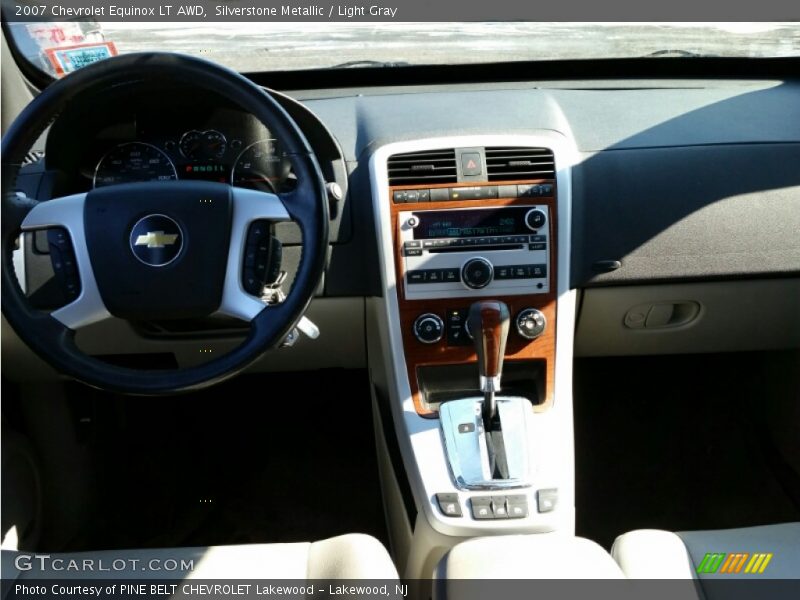 Silverstone Metallic / Light Gray 2007 Chevrolet Equinox LT AWD