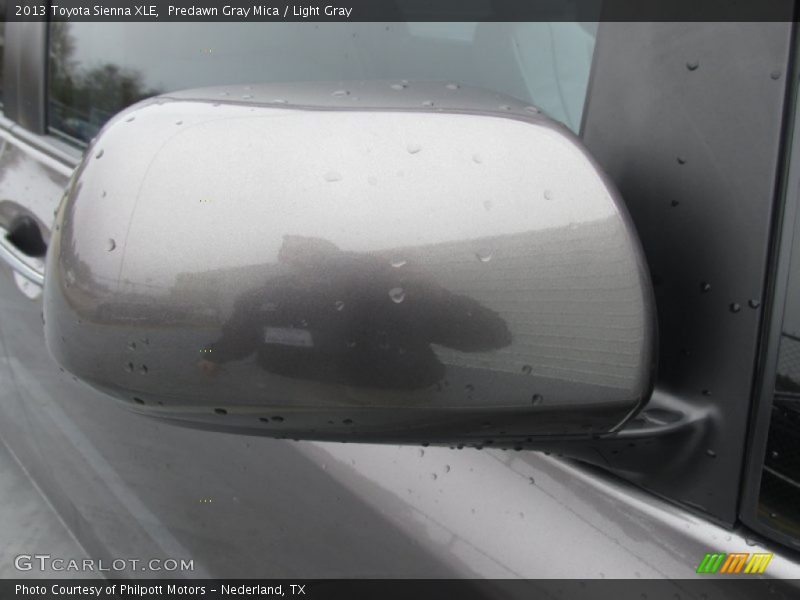 Predawn Gray Mica / Light Gray 2013 Toyota Sienna XLE